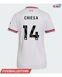 Günstige Liverpool Federico Chiesa #14 Auswärtstrikot Damen 2026-27 Kurzarm